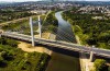 Drone Photo of BridgeScience Channel Features New Drone Show