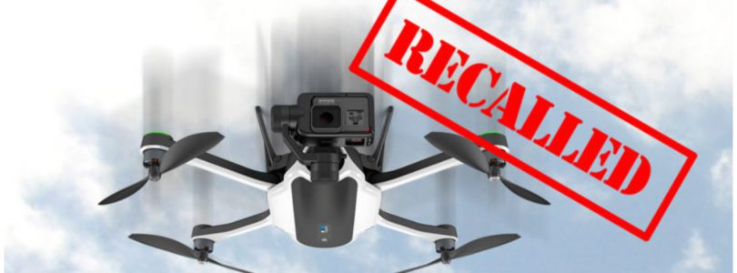 GoPro Karma Recalled