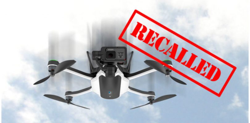 GoPro Karma Recalled