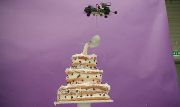 Drones Making Cake