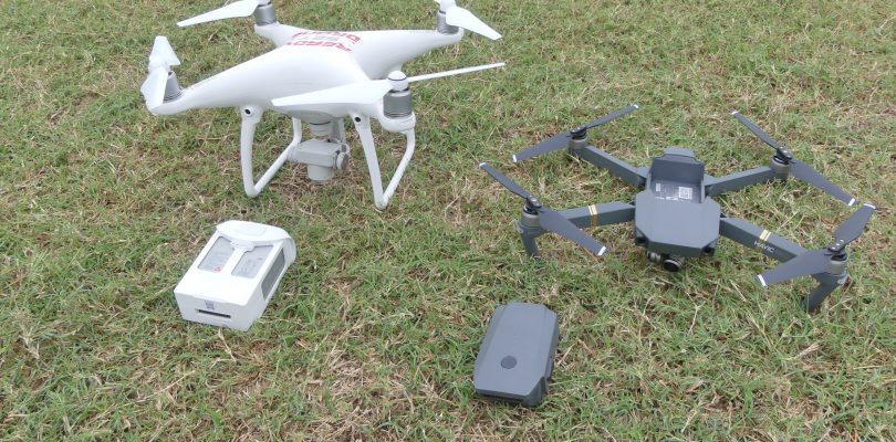 DJI Phantom and Mavic