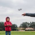 Kid Flying Drone